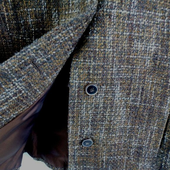 Vintage Mondi fully lined brown mingled Jacket - Picture 7 of 8